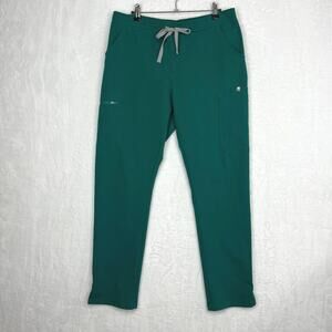Figs Yola Skinny Scrub Pants Medium Hunter Green Limited Edition Color